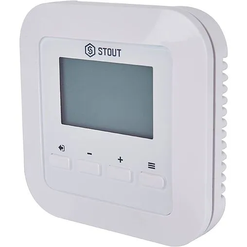 Проводной комнатный терморегулятор Stout R-9s белый STE-0101-009005