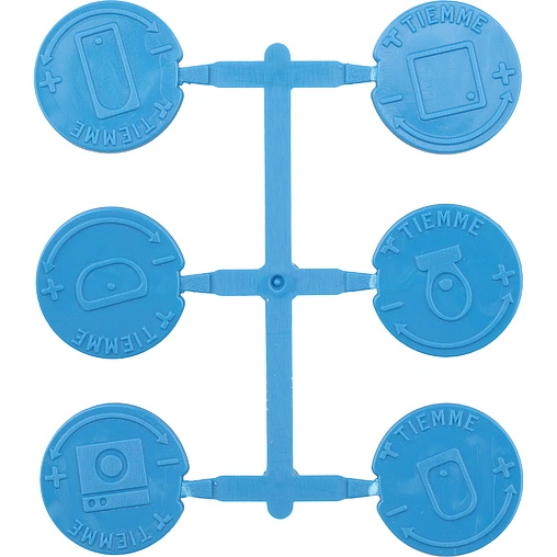 Коллектор регулирующий проходной 2 отвода ¾&quot;в/н x ½&quot;к Tiemme MAXIMA 1860008