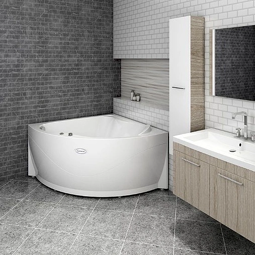 Ванна акриловая Radomir Альтея 125х125 2-01-0-0-1-219