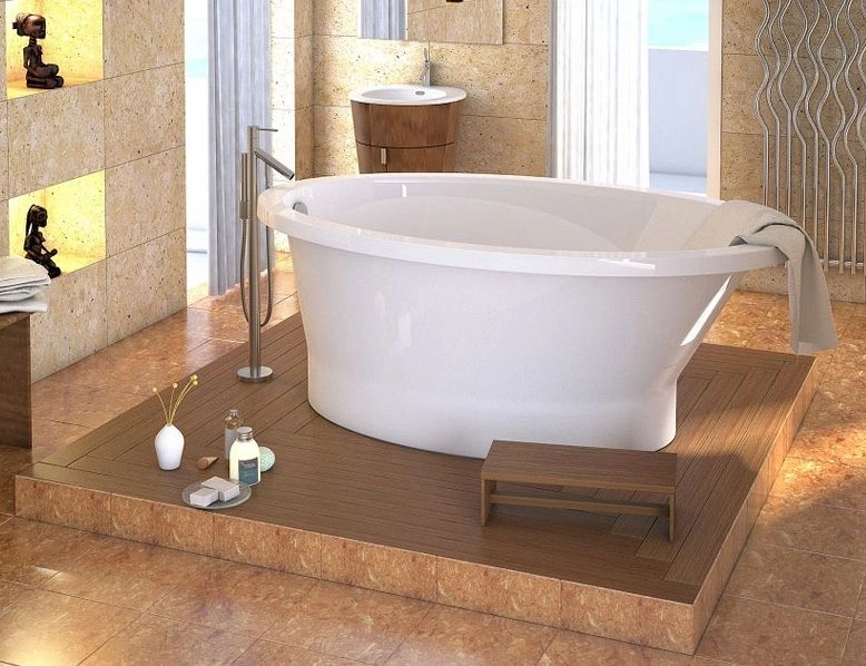 Ванна отдельностоящая из искусственного камня Esse Milos 178.5x104 белый EMIL1785 Ванна отдельностоящая из искусственного камня Esse Milos 178.5x104 белый EMIL1785