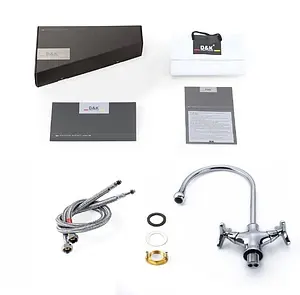 Смеситель для кухни D&K Hessen Goethe хром DA1382441, 3