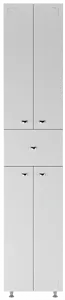 Шкаф-пенал напольный Айсберг Классик 40 белый DA1056P, 3