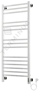 Полотенцесушитель электрический лесенка Terminus Ватикан П15 1273х530 полированная сталь 4660059580241, 2