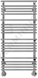 Полотенцесушитель водяной лесенка Terminus Вента люкс П20 450х1006 полированная сталь 4620768888571, 1