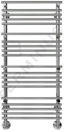 Полотенцесушитель водяной лесенка Terminus Вента люкс П20 450х1006 полированная сталь 4620768888571