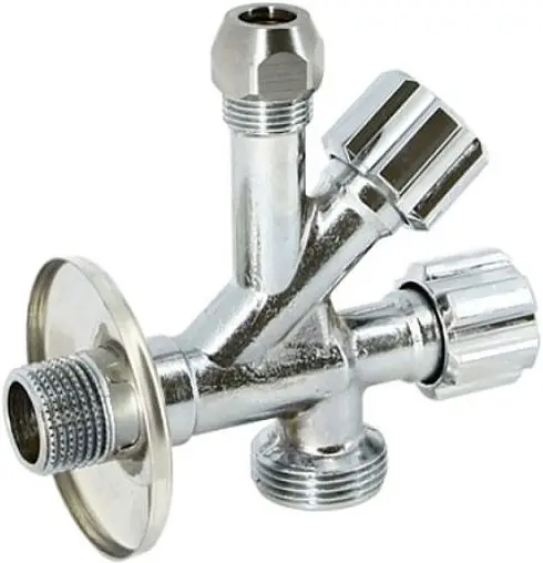 Вентиль регулирующий комбинированный ½"н x ⅜"н/10ц x ¾"н Uni-fitt 184A2530