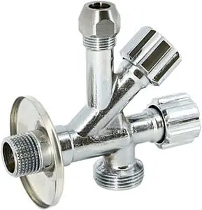 Вентиль регулирующий комбинированный ½"н x ⅜"н/10ц x ¾"н Uni-fitt 184A2530 Вентиль регулирующий комбинированный ½"н x ⅜"н/10ц x ¾"н Uni-fitt 184A2530, 1