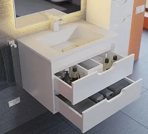 Тумба под умывальник подвесная Uperwood UPD Modul 65 белый матовый 2930205250 Тумба под умывальник подвесная Uperwood UPD Modul 65 белый матовый 2930205250, 3