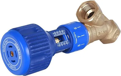 Балансировочный клапан ½&quot;в х ½&quot;в Kvs 3.91 Cimberio CIM 727OT ½