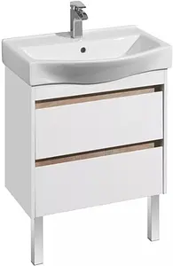 Тумба-умывальник Aquaton Нортон 65 белый глянец 1A2488K0NT010 Тумба-умывальник Aquaton Нортон 65 белый глянец 1A2488K0NT010, 3