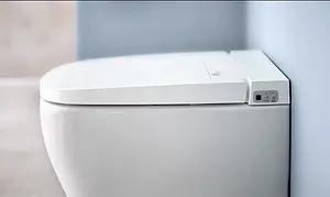 Умный унитаз-биде подвесной безободковый VitrA V-Care Comfort Rim-Ex белый 5674B003-6194, 5