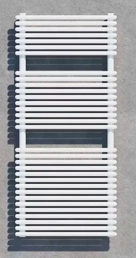 Полотенцесушитель водяной лесенка Lazzarini Ragusa 1090х600 белый 383717