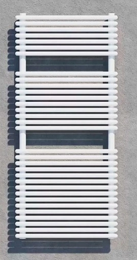 Полотенцесушитель водяной лесенка Lazzarini Ragusa 1738х500 белый 383720