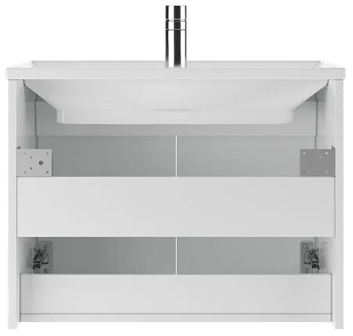 Тумба-умывальник подвесная Айсберг Мечта 70 белый DM2324T+4620008197746