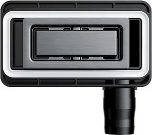 Прямоуголный перелив для мойки Omoikiri OV-02-GM вороненая сталь 4956722, 1