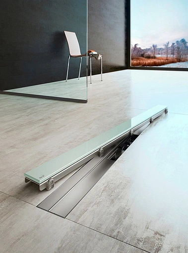 Лоток душевой 750мм h=55мм 0.53л/сек AlcaPlast APZ101-750 Low