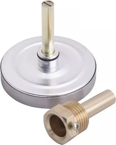 Термометр биметаллический Gappo 63мм 120°С гильза 50мм ½&quot; G1474