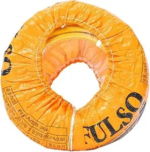 Труба гофрированная из нержавеющей стали отожженная Kofulso 20мм в желтой оплетке 20ПМ на отрез Труба гофрированная из нержавеющей стали отожженная Kofulso 20мм в желтой оплетке 20ПМ на отрез, 3