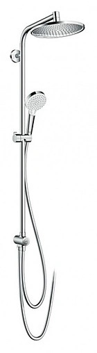 Душевая система без смесителя Hansgrohe Crometta S 240 1jet EcoSmart Reno хром 27270000