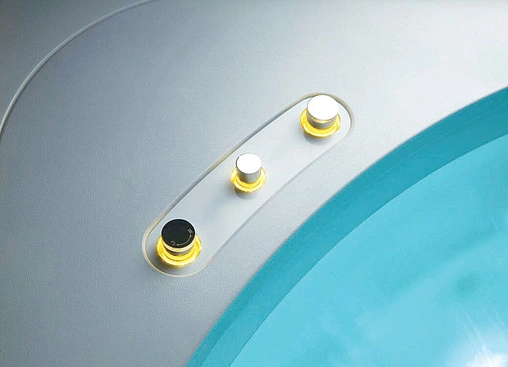 Ванна акриловая с гидромассажем Gemy 155x155 G9252