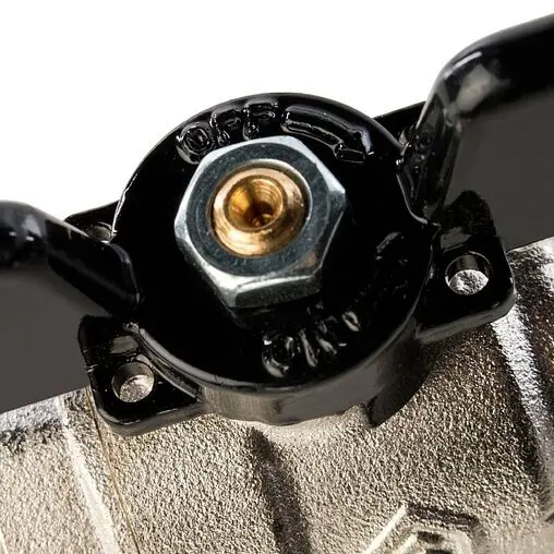 Кран шаровый с американкой угловой ¾"в x ¾"н Stout SVB-0008-000020