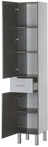 Шкаф-пенал напольный Aquanet Верона 35 L белый 00187487