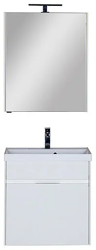 Шкаф-зеркало Aquanet Латина 60 R белый 00179942