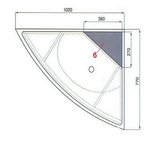 Тумба под умывальник напольная Aquaton Лас-Вегас R белый 1A050901LA01R