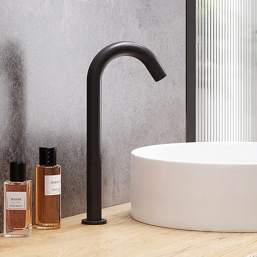 Смеситель для раковины Damixa Scandinavian Pure чёрный матовый 360280300