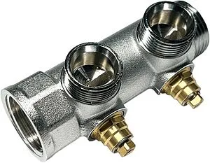 Коллектор регулирующий проходной 2 отвода 1"в/н x ¾"ек Uni-fitt 414C4320 Коллектор регулирующий проходной 2 отвода 1"в/н x ¾"ек Uni-fitt 414C4320, 5