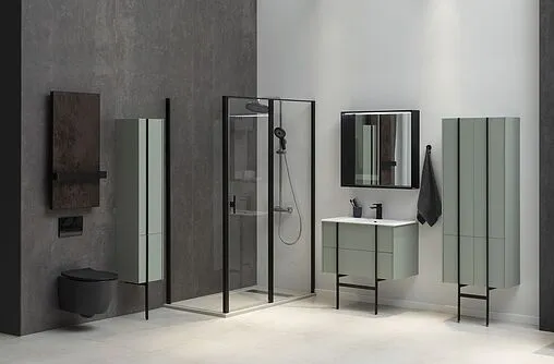 Тумба под умывальник подвесная Allen Brau Reality 100 олива 1.32007.CGM