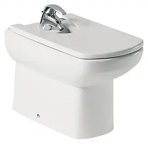 Биде напольное Roca Dama Senso белый 357514000, 1