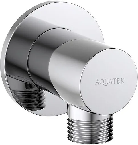 Шланговое подключение Aquatek хром AQ2456CR