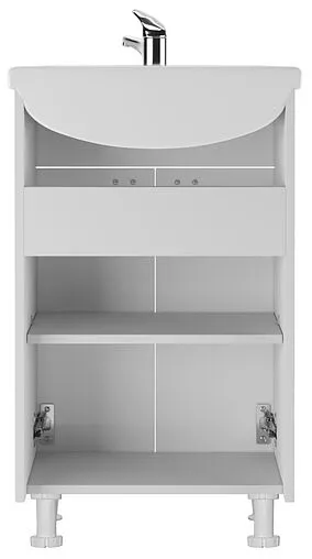 Тумба-умывальник напольная Айсберг Классик 50 белый DA1014T+46200081927581