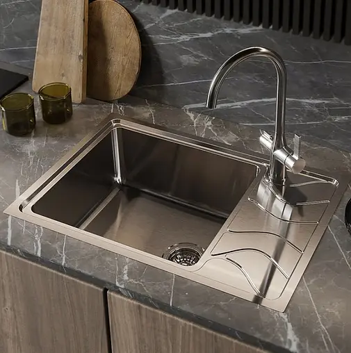 Мойка кухонная IDDIS Reeva 65 L сатин REE61SLi77