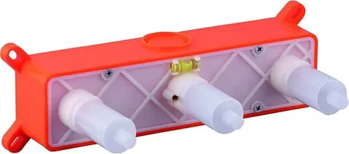 Смеситель для раковины из стены D&amp;K Hessen Lorsch хром DA1414401