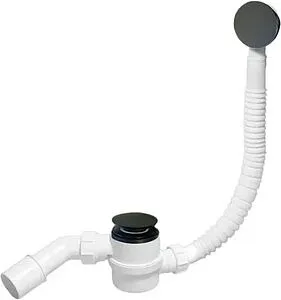 Слив-перелив для ванны Mc Alpine чёрный матовый MRB11-MBL Слив-перелив для ванны Mc Alpine чёрный матовый MRB11-MBL, 1