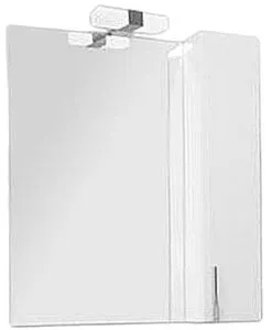 Шкаф-зеркало Aquaton Мэриленд 76 белый 1A202802ME010, 1