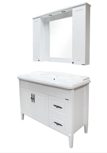 Тумба-умывальник напольная Comforty Палермо 120 белый 00004142367CF