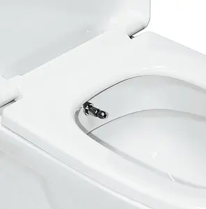 Унитаз-компакт с функцией биде Sanita Luxe Quadro белый WC.CC/Quadro/2-DM.Bidet/WHT.G/S1 Унитаз-компакт с функцией биде Sanita Luxe Quadro белый WC.CC/Quadro/2-DM.Bidet/WHT.G/S1, 4