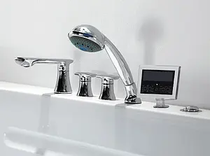 Ванна акриловая с гидромассажем Gemy 172x91 G9225 K, 5