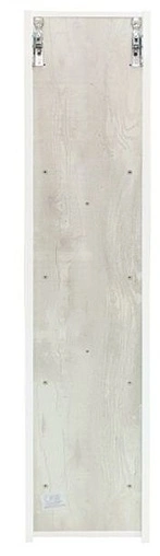 Шкаф-пенал напольный Comforty Женева 35 дуб белый/белый 00004137139CF