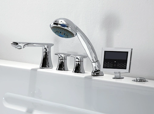 Ванна акриловая с гидромассажем Gemy 172x91 G9225 K