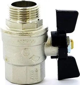 Кран шаровый 1"в x 1"н Bugatti Oregon 03070070 Кран шаровый 1"в x 1"н Bugatti Oregon 03070070, 3