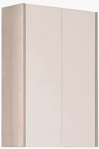 Шкаф двухстворчатый Aquaton Йорк 60 белый/ясень фабрик 1A171303YOAV0, 1