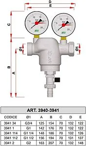 Фильтр тонкой очистки воды ¾"в x ¾"в Far FA 3941 34100 Фильтр тонкой очистки воды ¾"в x ¾"в Far FA 3941 34100, 2
