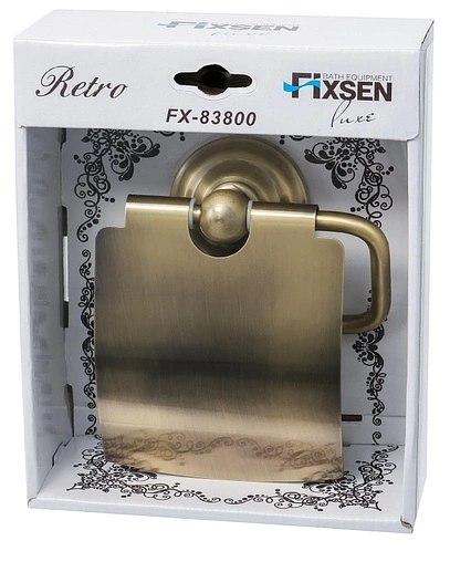 Держатель туалетной бумаги Fixsen Retro бронза FX-83810