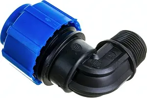 Уголок компрессионный переходной 25мм x ¾&quot;н ТПК-Аква 50012534, 1