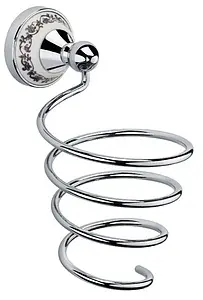 Держатель для фена Fixsen Bogema хром/белый FX-78519, 1