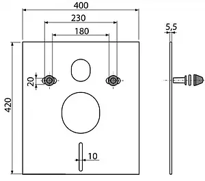 Панель шумоизоляционная AlcaPlast M930CR Панель шумоизоляционная AlcaPlast M930CR, 2